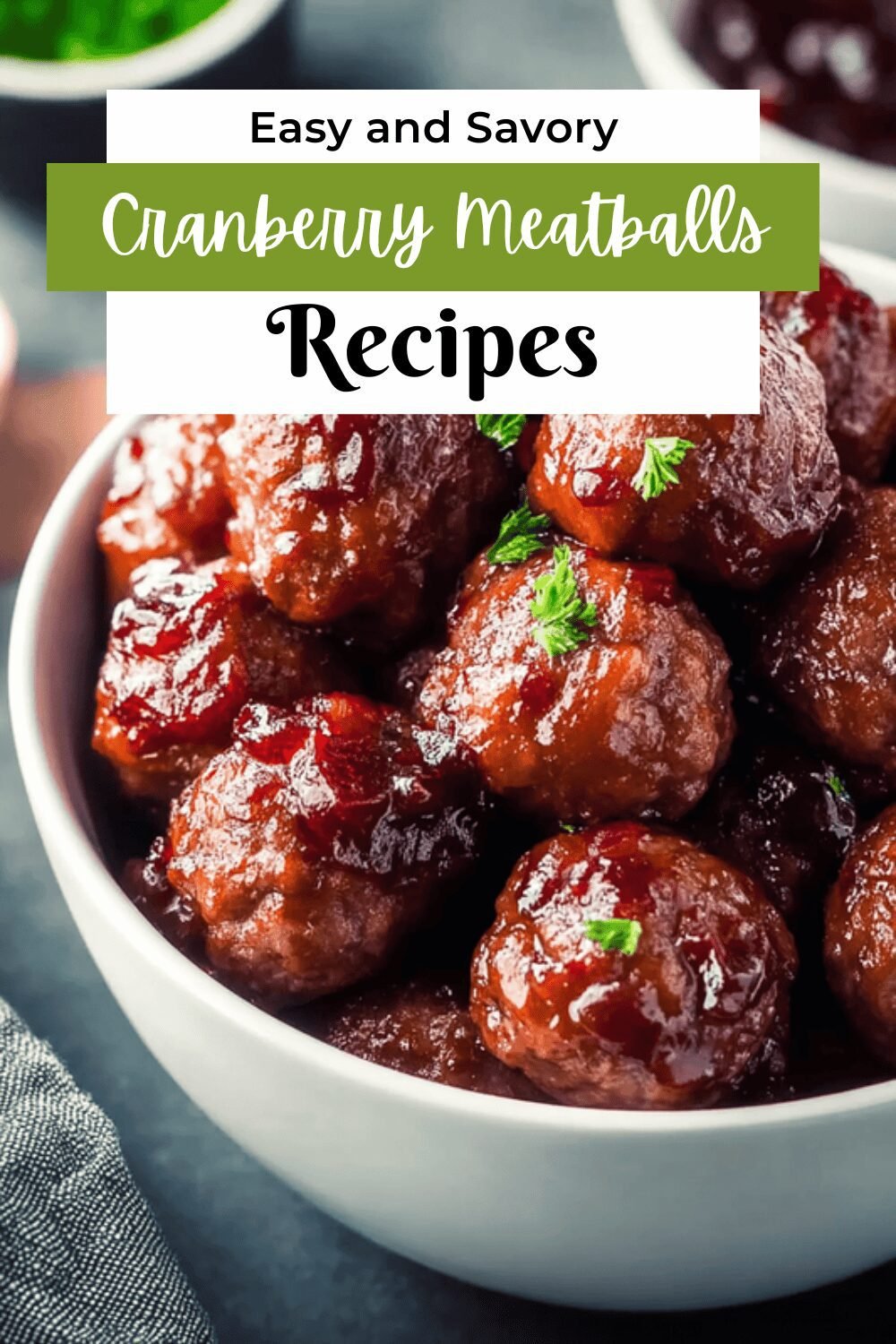 Cranberry Meatballs