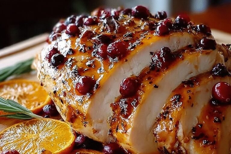 Cranberry Orange Glazed Turkey Breast 90.Png