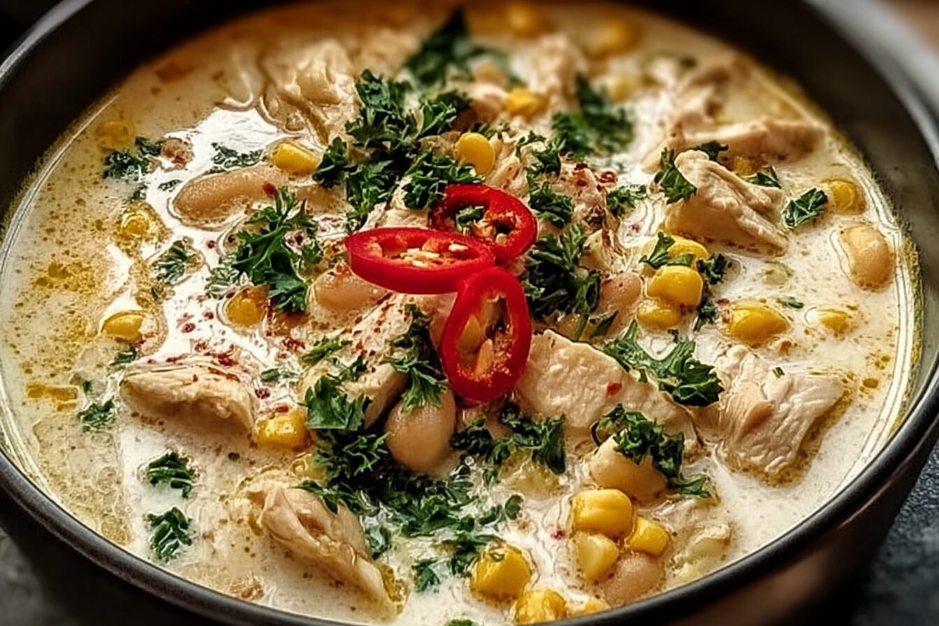 Creamy White Chicken Chili
