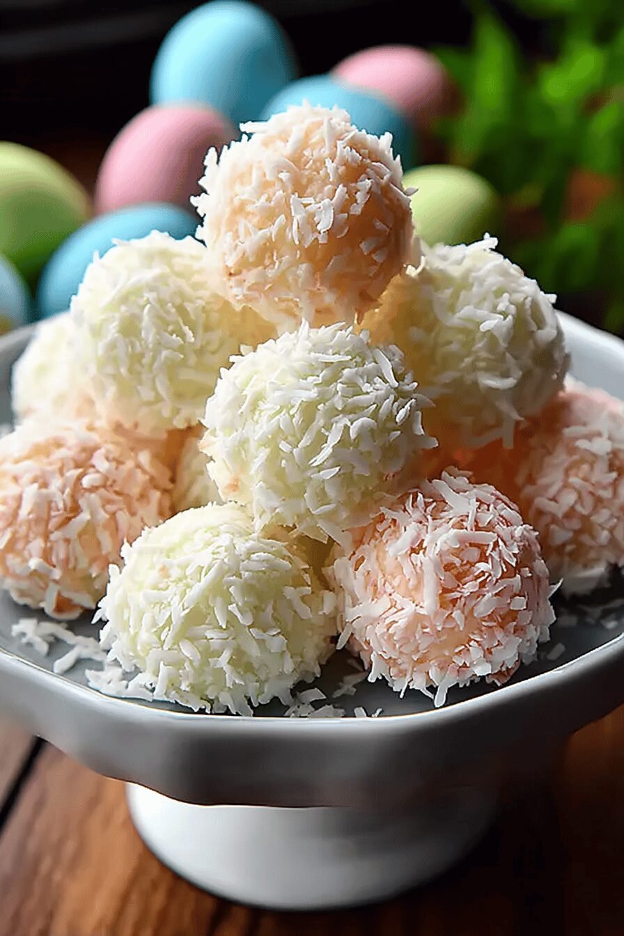 Easter Bunny Coconut Tails Recipe For A Sweet Holiday Treat 6 Easter Bunny Coconut Tails