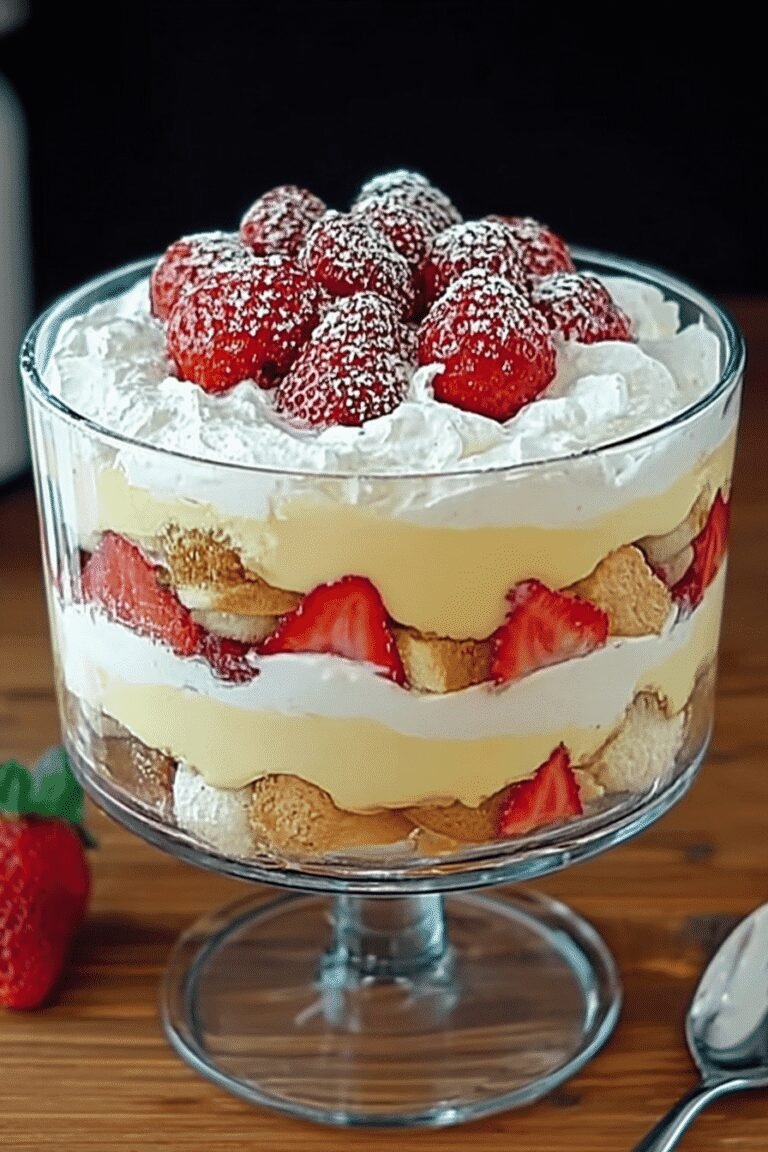 Traditional English Trifle Recipe With Classic Layers And Fresh Ingredients 8 English Trifle 22.Png