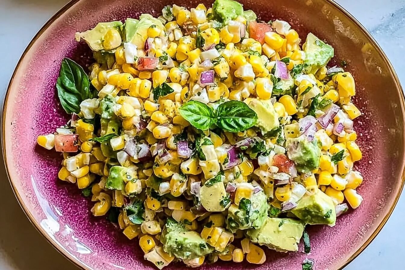 Fiesta Corn And Avocado Salad With Fresh Vibrant Flavors 6 Fiesta Corn Avocado Salad