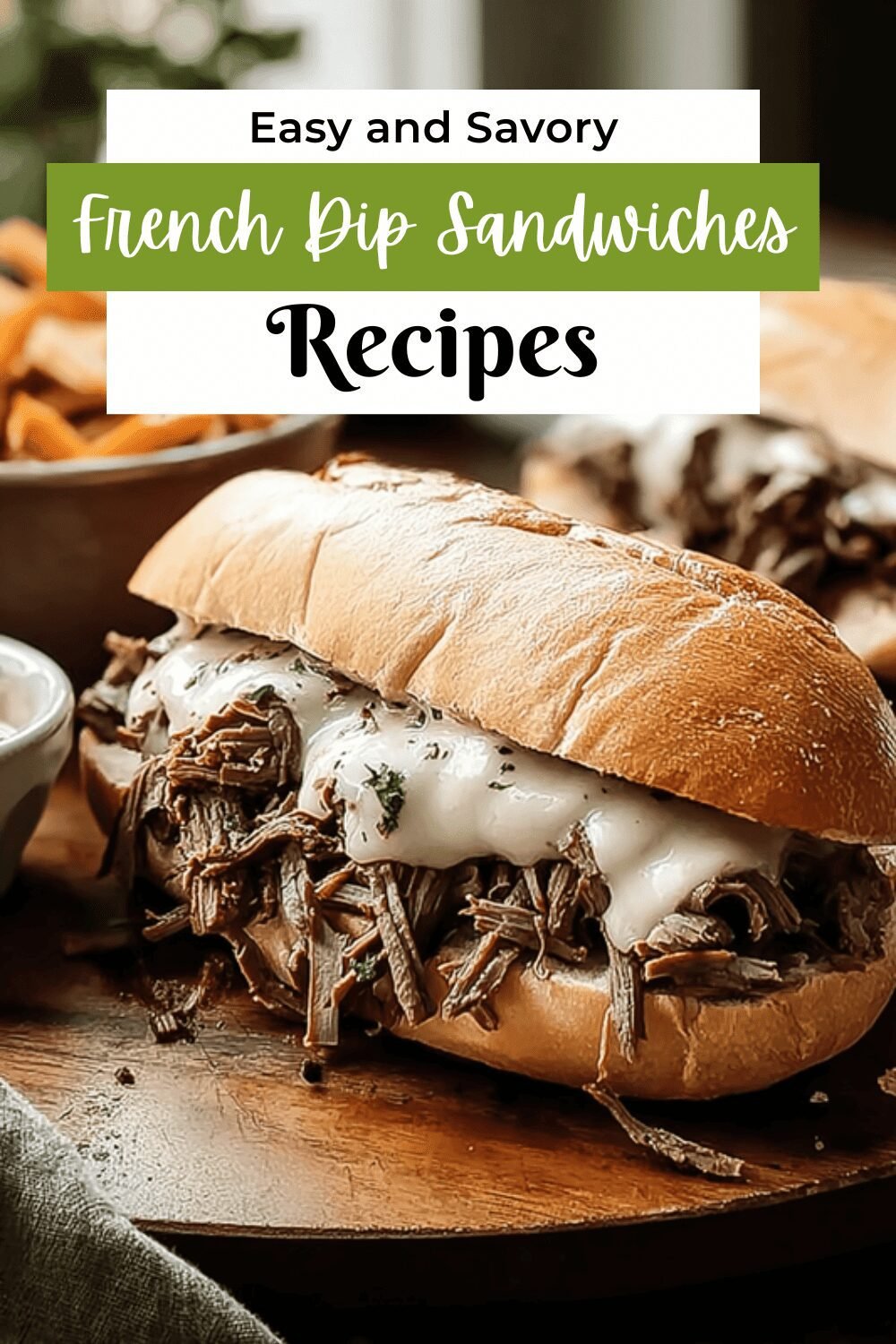 Slow Cooker French Dip Sandwich Recipe With Tender Beef And Savory Au Jus 7 French Dip Sandwiches