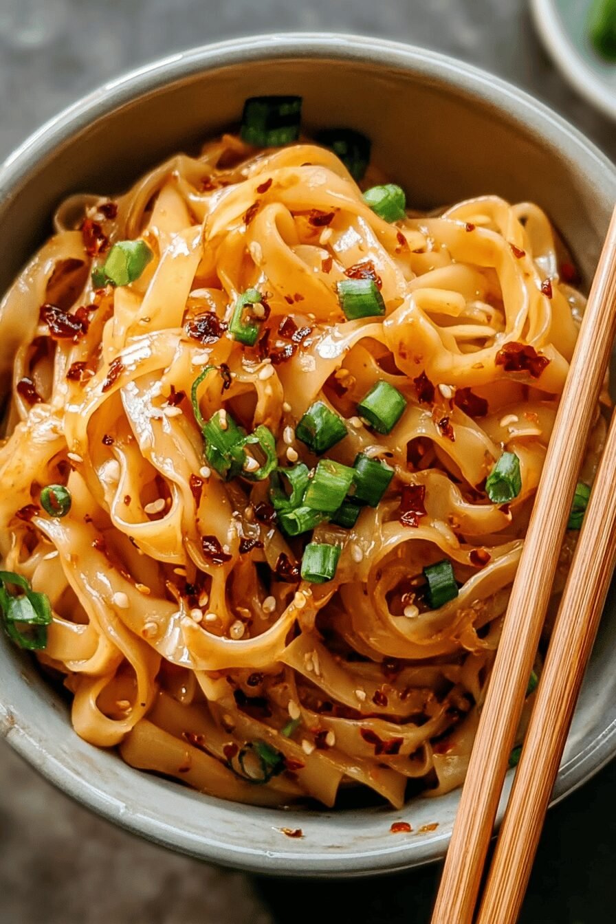 Garlic Chili Oil Noodles
