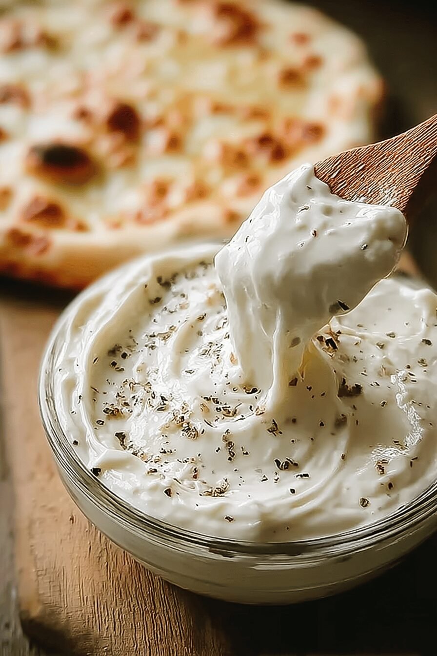 Garlic White Pizza Sauce Recipe For Creamy And Flavorful Pizzas 6 Garlic White Pizza Sauce