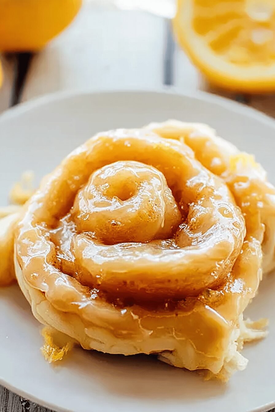 Glazed Orange Rolls Recipe With Soft, Sweet, And Tangy Flavor 6 Glazed Orange Rolls