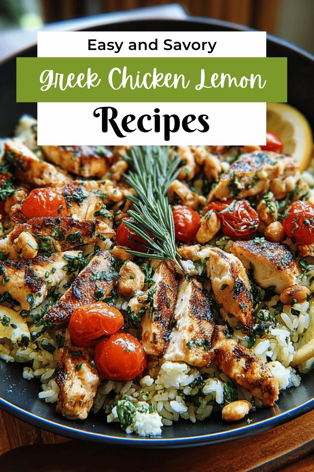 Greek Chicken And Lemon Rice One Pot Recipe Ready In 30 Minutes 7 Greek Chicken Lemon Rice