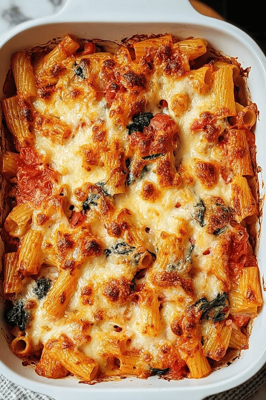 Halloumi Pasta Bake With Cherry Tomatoes And Herbs 6 Halloumi Pasta Bake