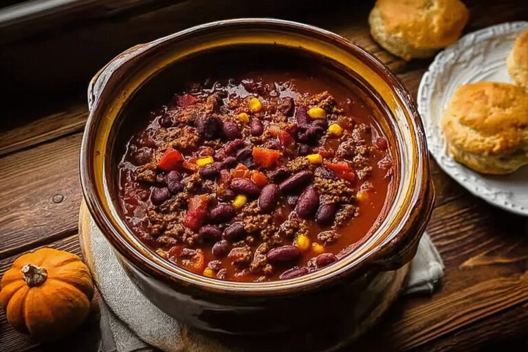 Hearty Crockpot Beef Chili 45.Png