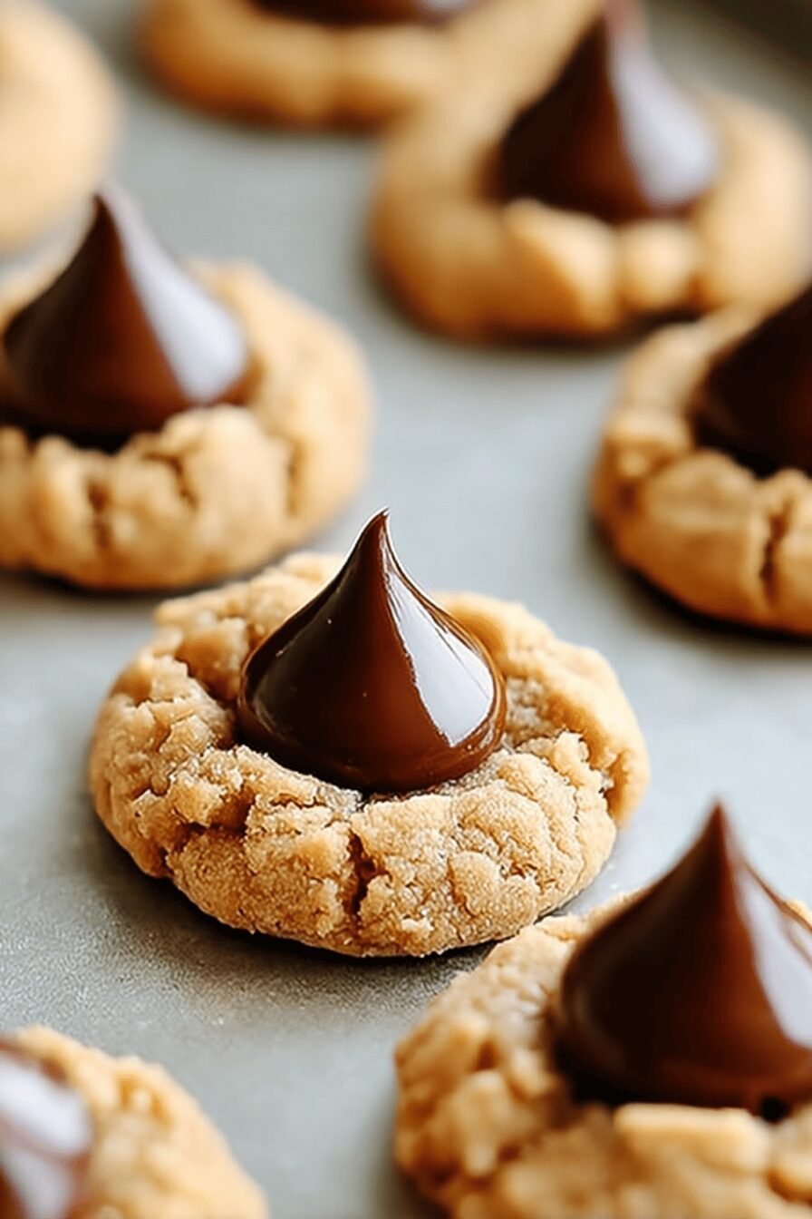 Hershey Kiss Thumbprints