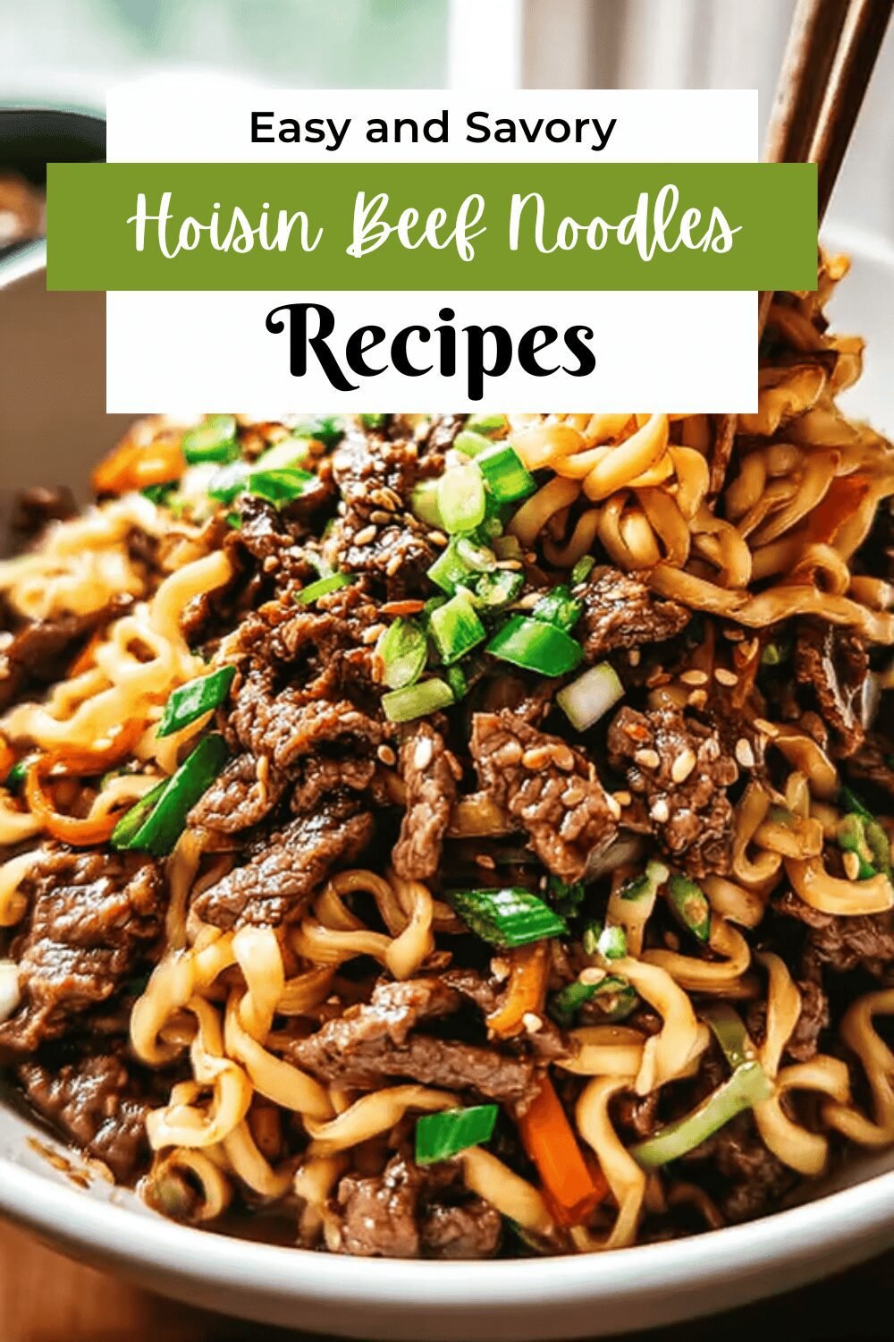 Hoisin Beef Noodles