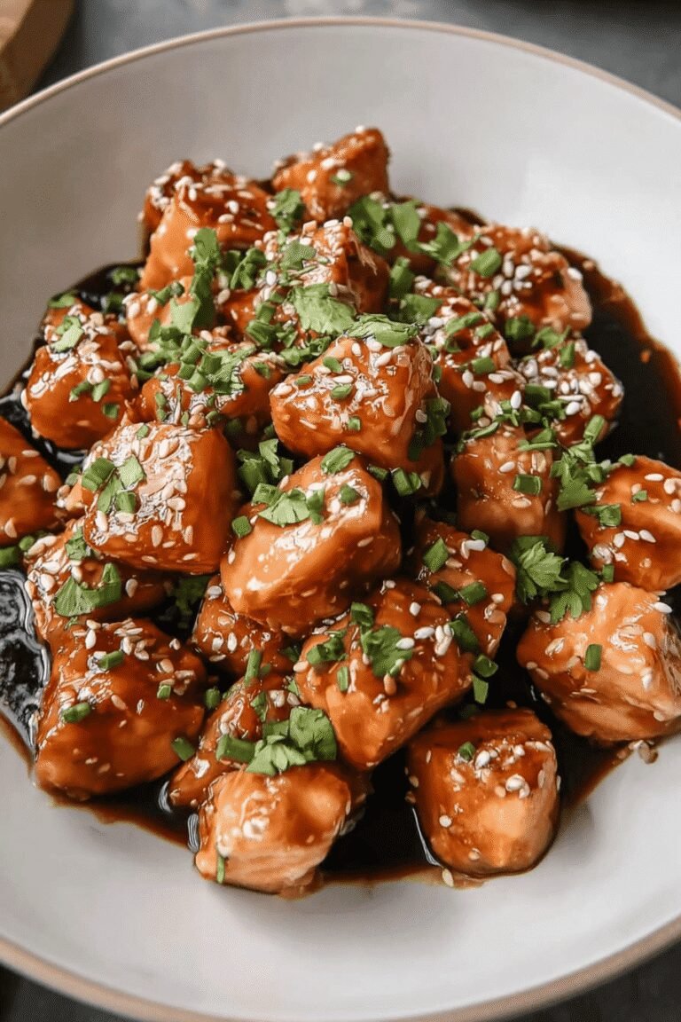 Honey Garlic Salmon Bites 84.Png
