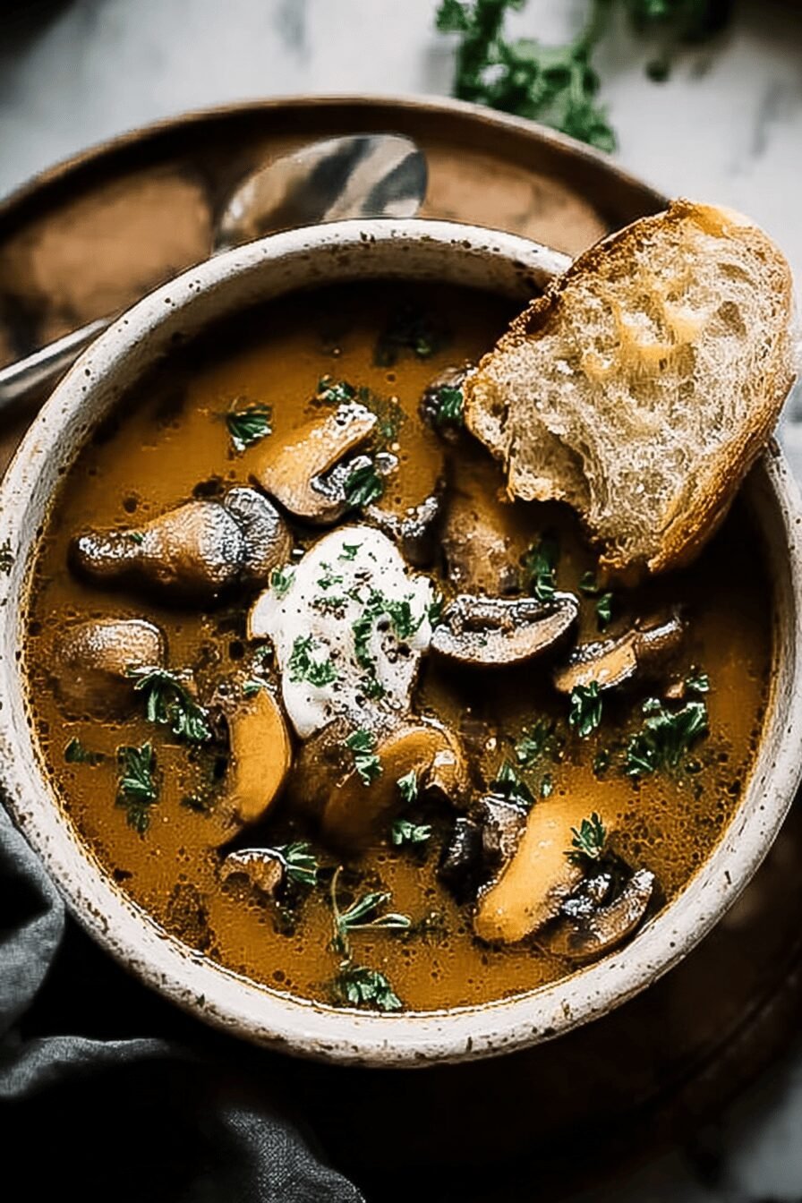 Hungarian Mushroom Soup