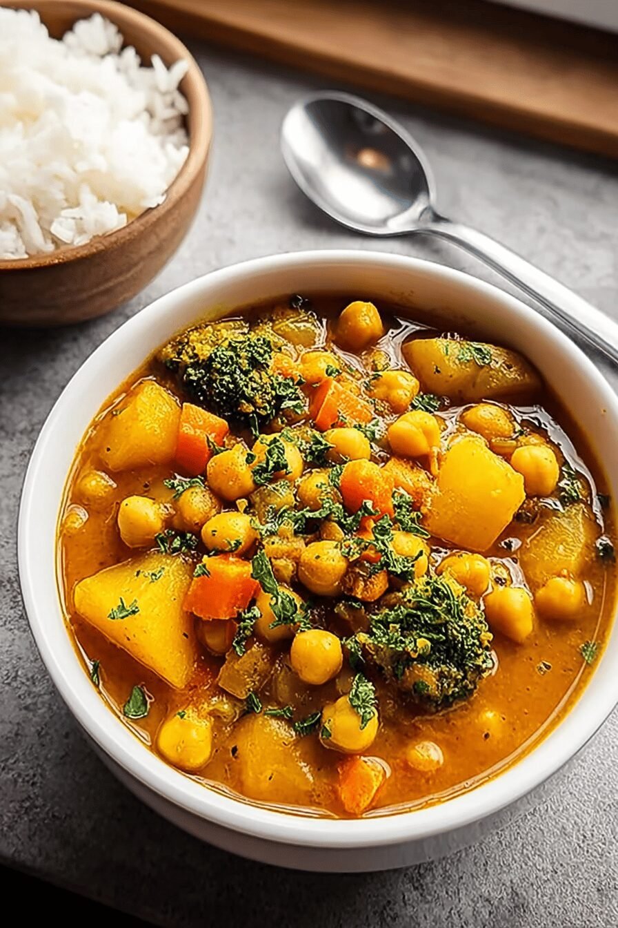 Curry Chickpeas Jamaican Style Recipe With Rich Spices 6 Jamaican Chickpea Curry