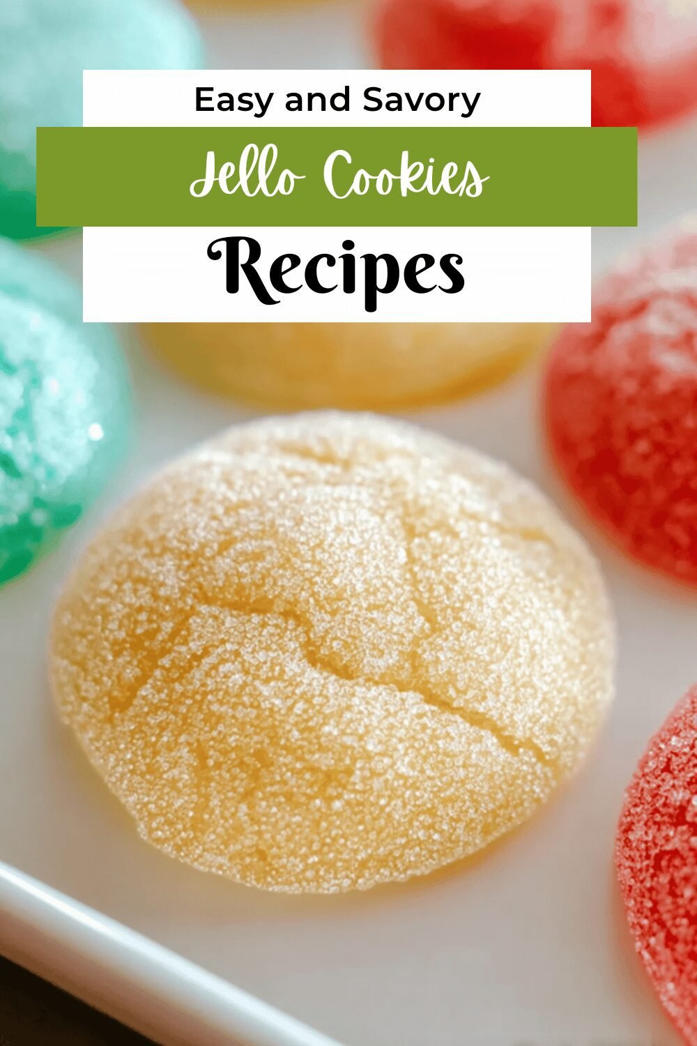 Jello Cookies Recipe Ideas For Soft And Colorful Treats 7 Jello Cookies