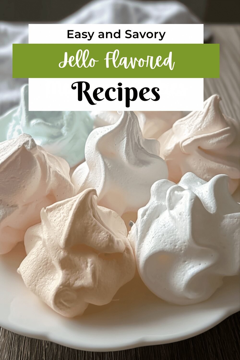 Easy Jello Meringue Cookies Recipe For Light And Fluffy Treats 7 Jello Flavored Meringue Cookies