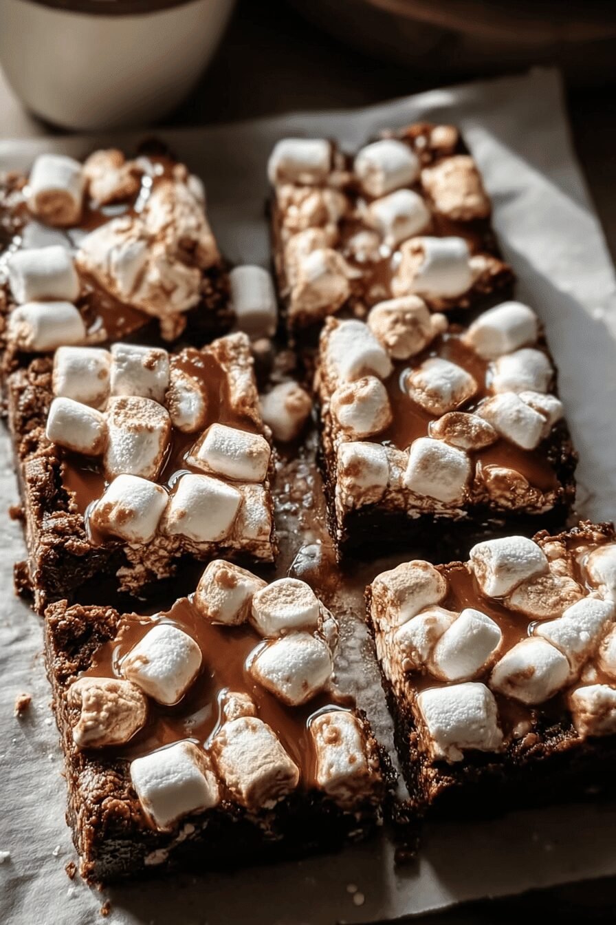 Toasted Marshmallow Hot Chocolate Bars Recipe For Cozy Treats 6 Marshmallow Hot Chocolate Bars