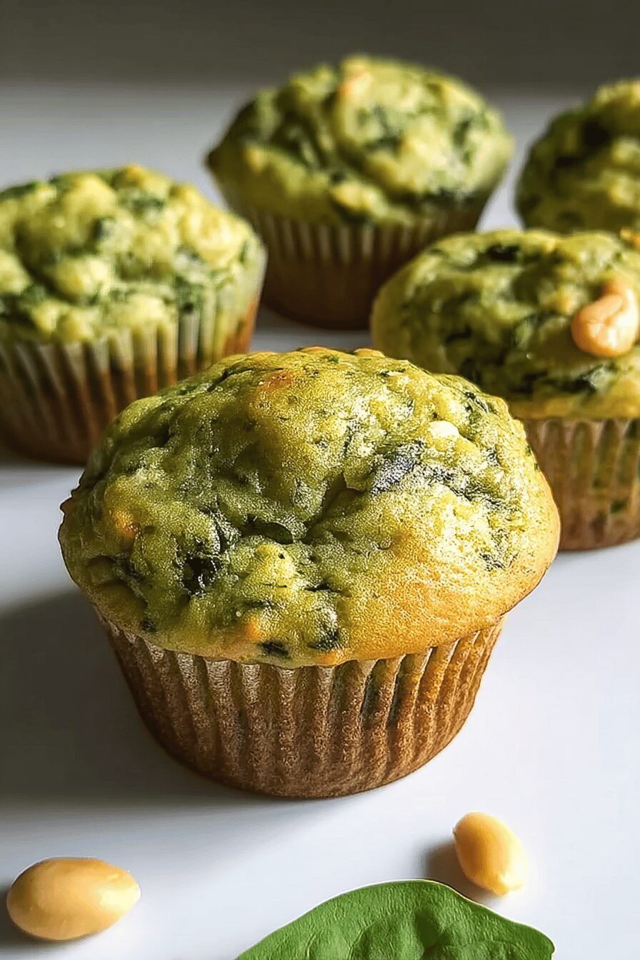 Moist Spinach Muffins Recipe With Simple Ingredients And Easy Steps 6 Moist Spinach Muffins