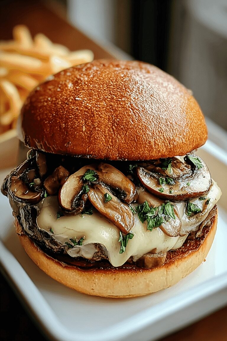 Mushroom Swiss Burger 49.Png