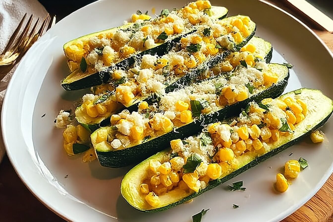 Parmesan Zucchini Corn Recipe