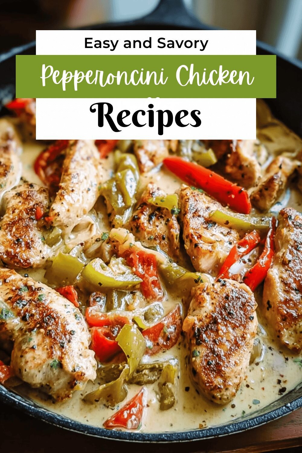 Pepperoncini Chicken Skillet