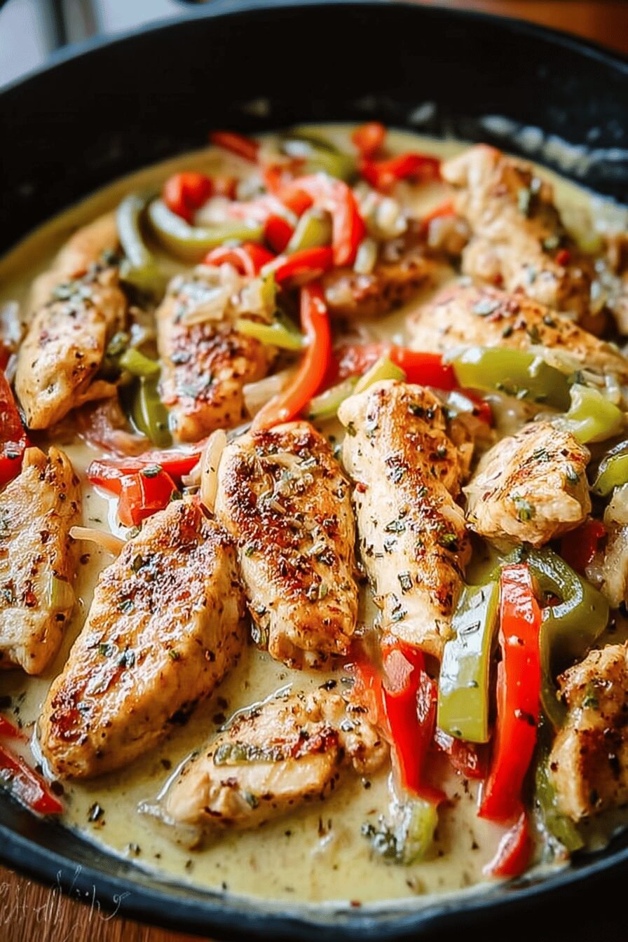 Pepperoncini Chicken Skillet