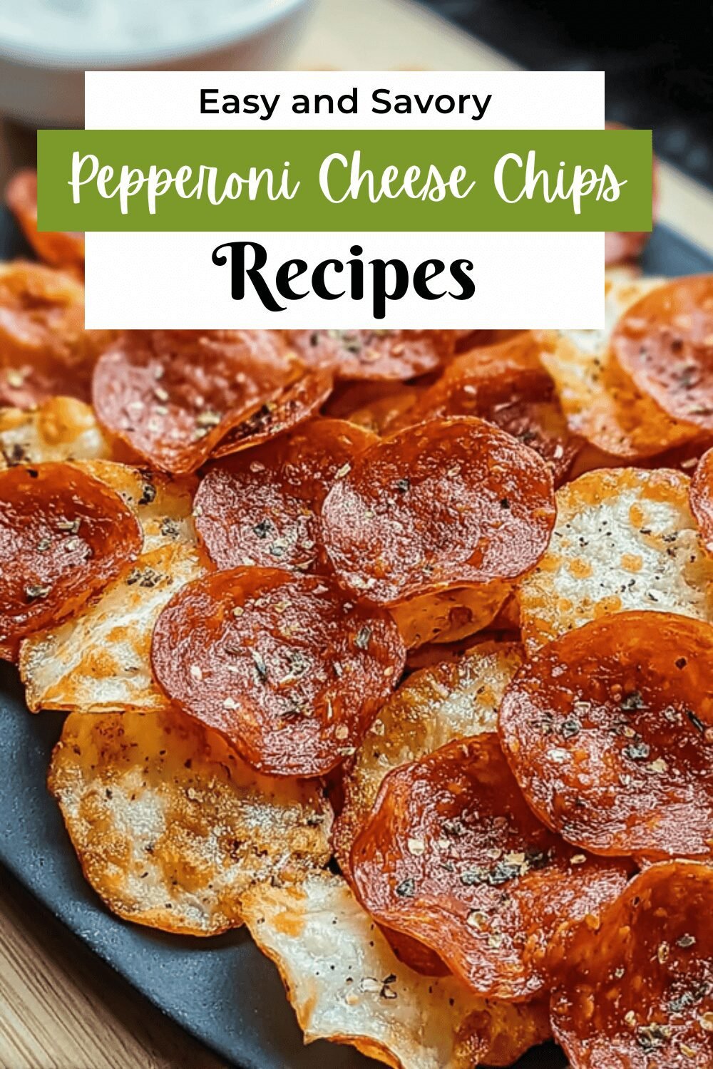 Pepperoni Cheese Chips