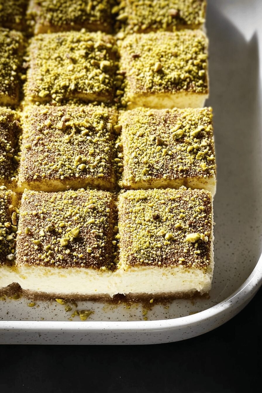 Pistachio Tiramisu