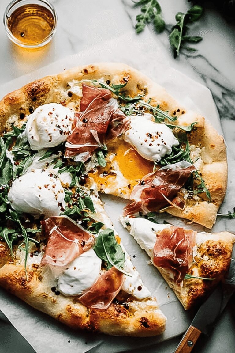 Prosciutto Honey Burrata Pizza 42.Png
