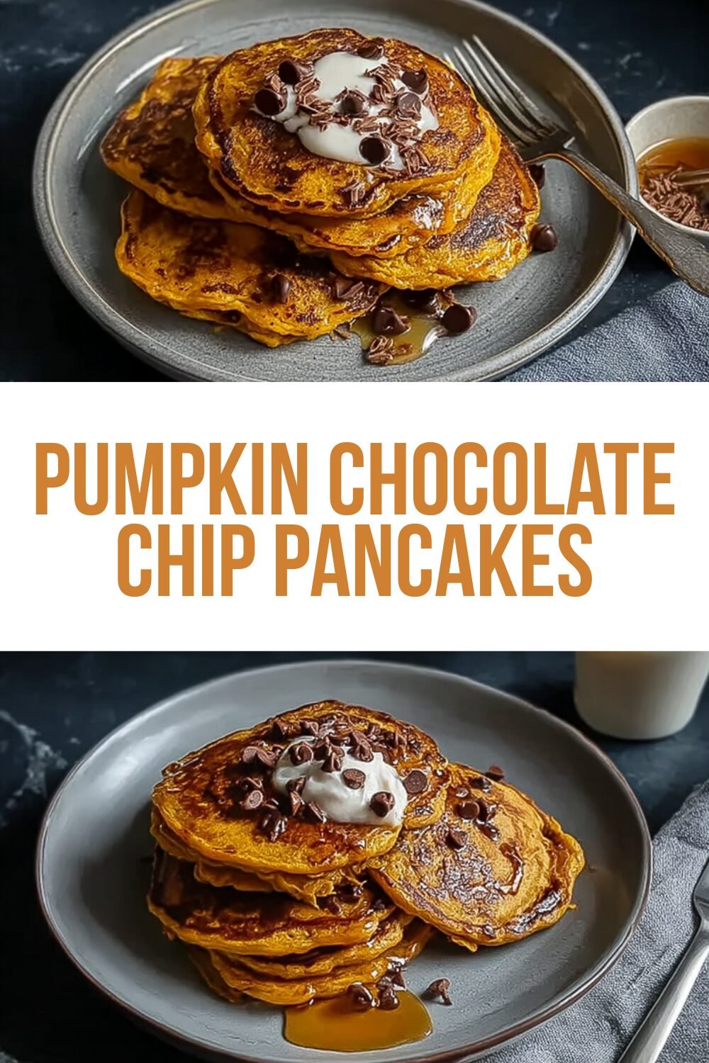 Pumpkin Chocolate Chip Pancakes Recipe With Seasonal Spices 7 Pumpkin Chocolate Chip Pancakes