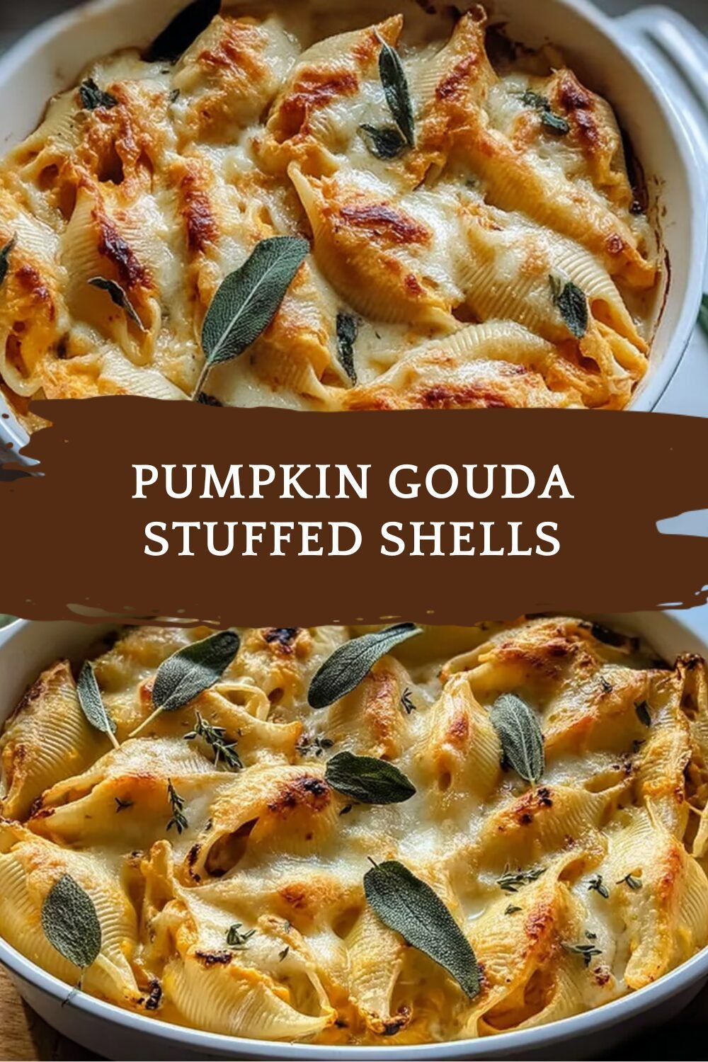 Pumpkin Gouda Stuffed Shells