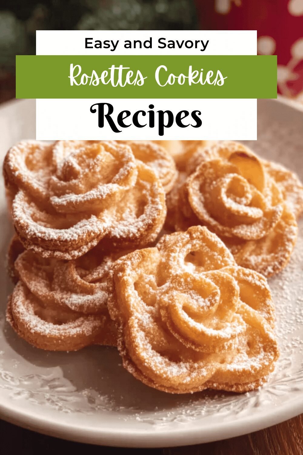 Rosettes Cookies