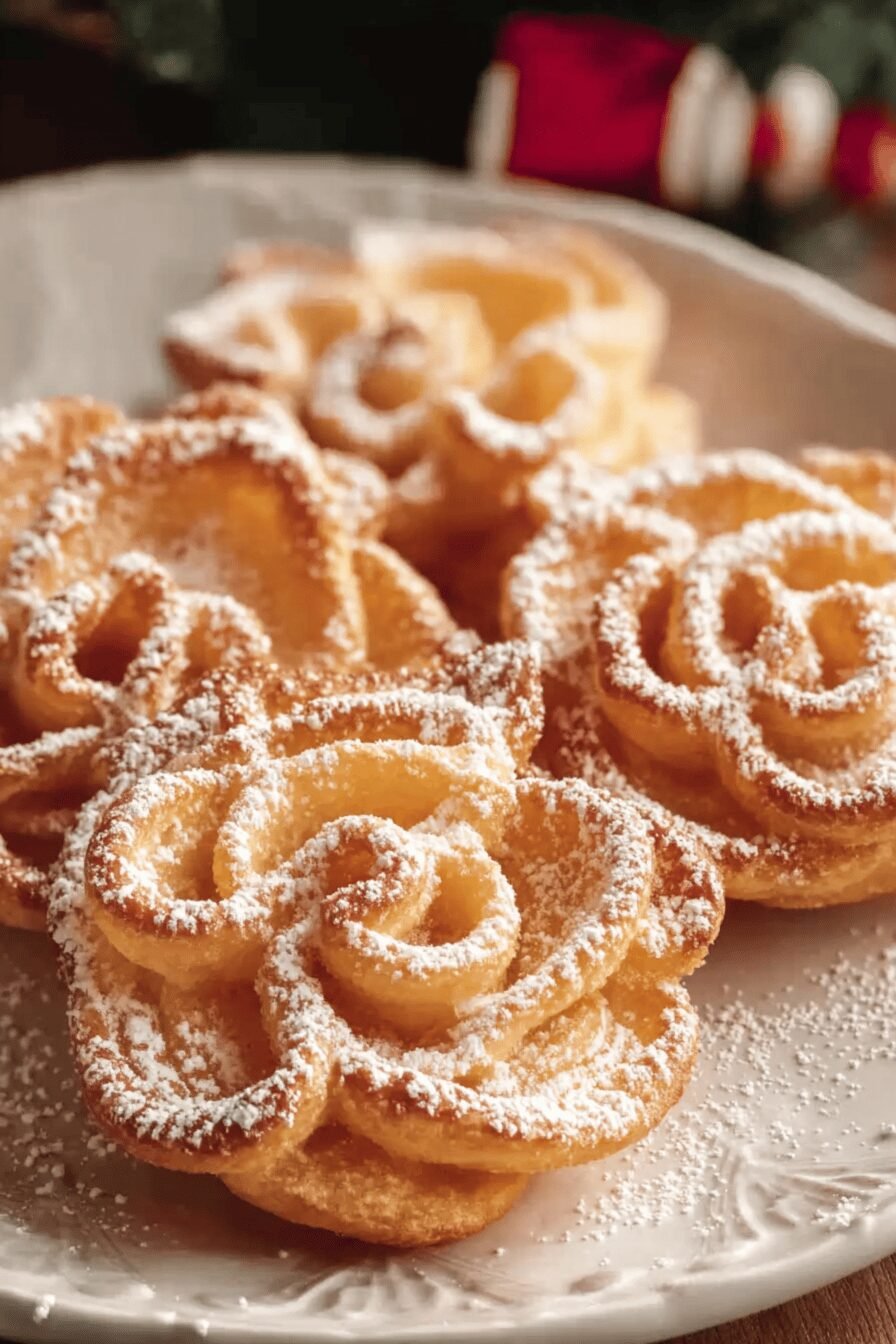 Rosettes Cookies