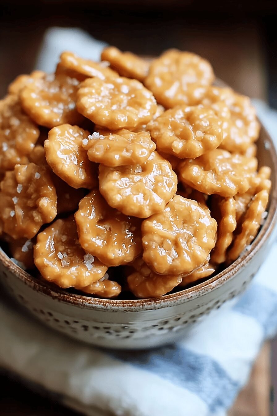 Salted Caramel Crackers