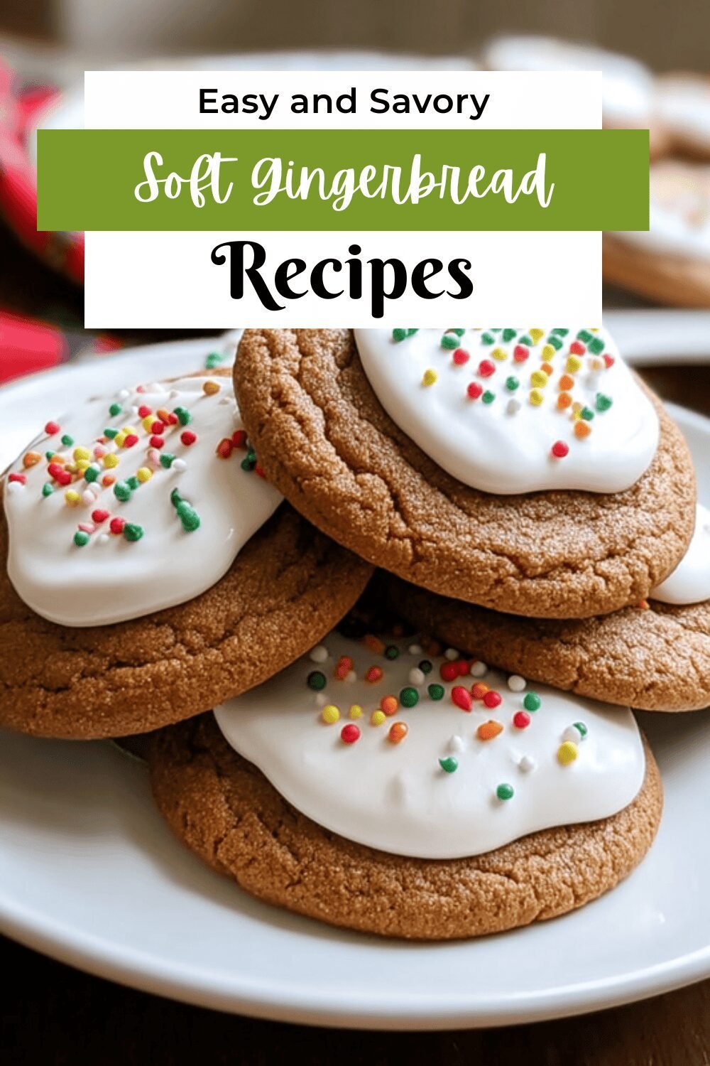 Soft Gingerbread Cookies