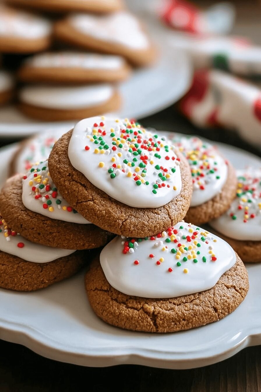 Soft Gingerbread Cookies