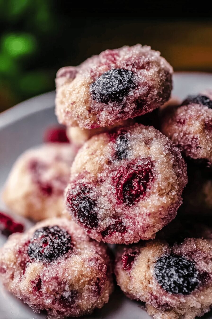 Sugarplum Cranberry Cookies With A Sparkling Holiday Twist 6 Sparkling Cranberry Cookies