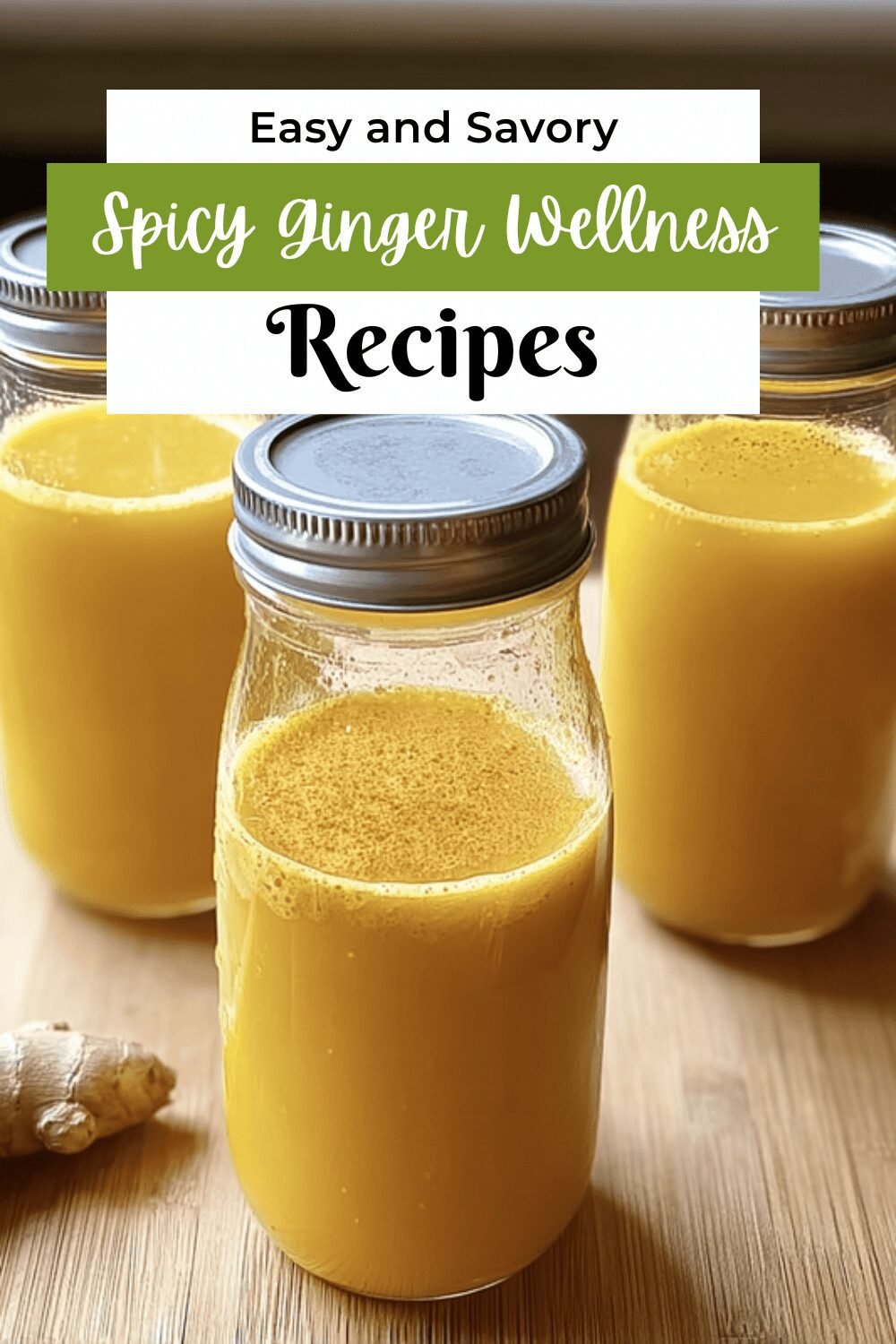 Spicy Ginger Wellness Shots