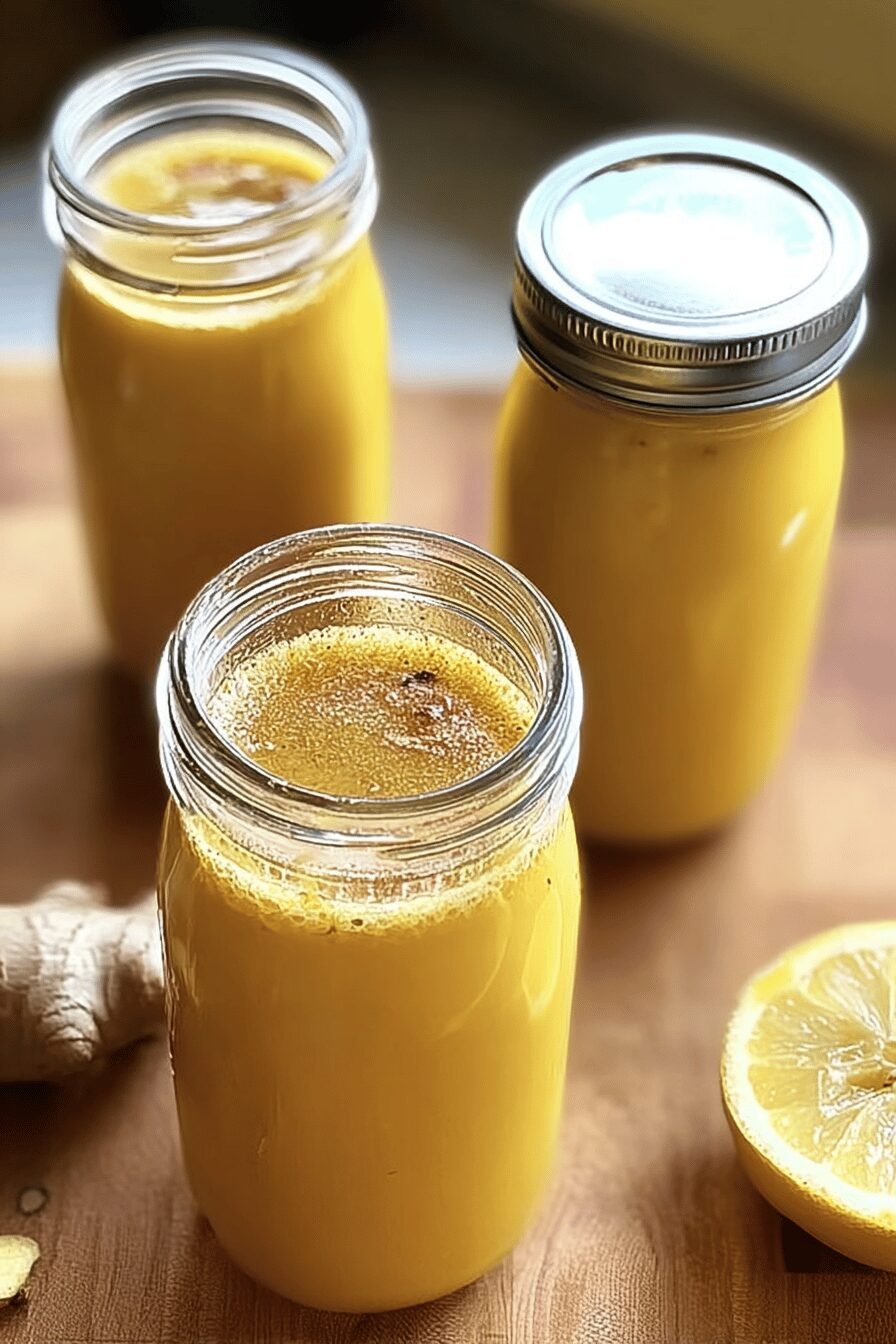Spicy Ginger Wellness Shots