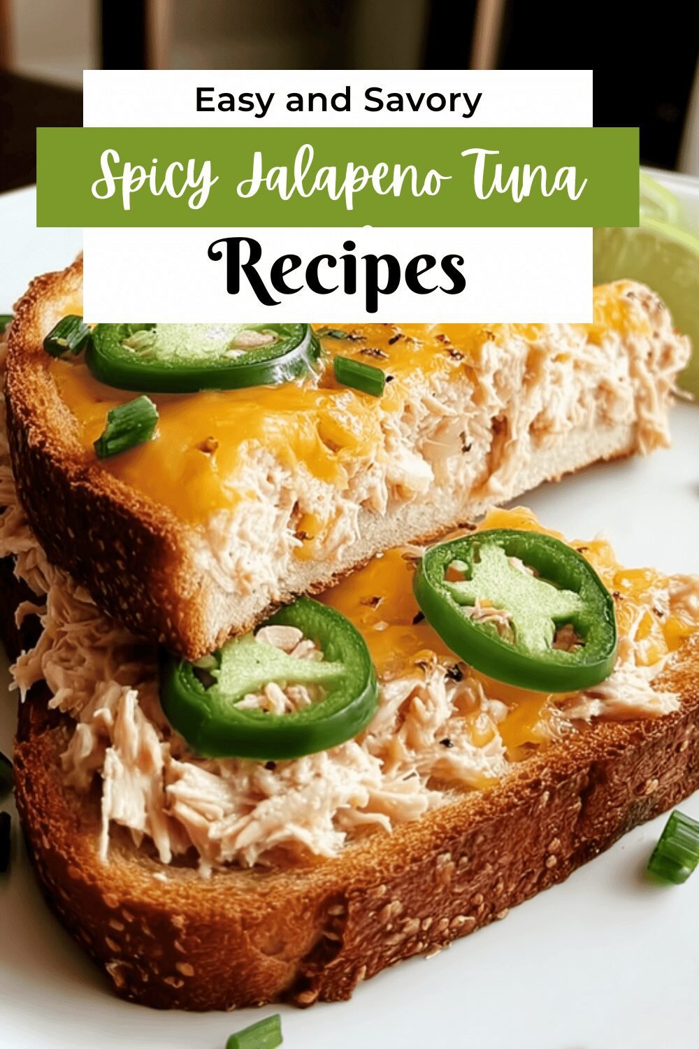 Jalapeño Tuna Melt With Spicy Cheddar And Toasted Bread 7 Spicy Jalapeno Tuna Melt