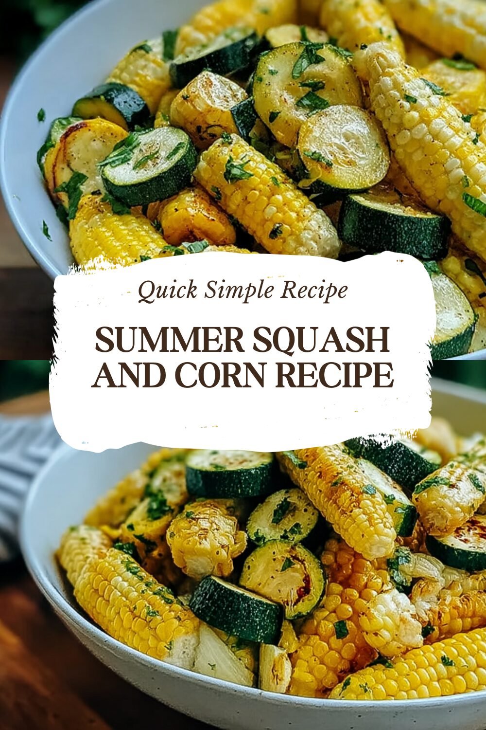 Summer Squash And Corn Recipe