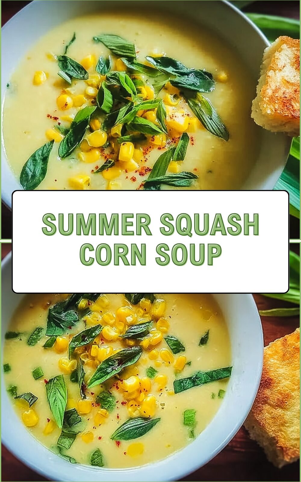 Summer Squash Corn Soup