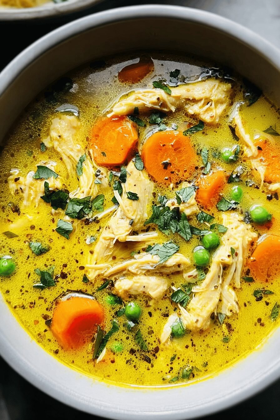Turmeric Chicken Soup Recipe For Inflammation Relief And Wellness 6 Turmeric Chicken Soup