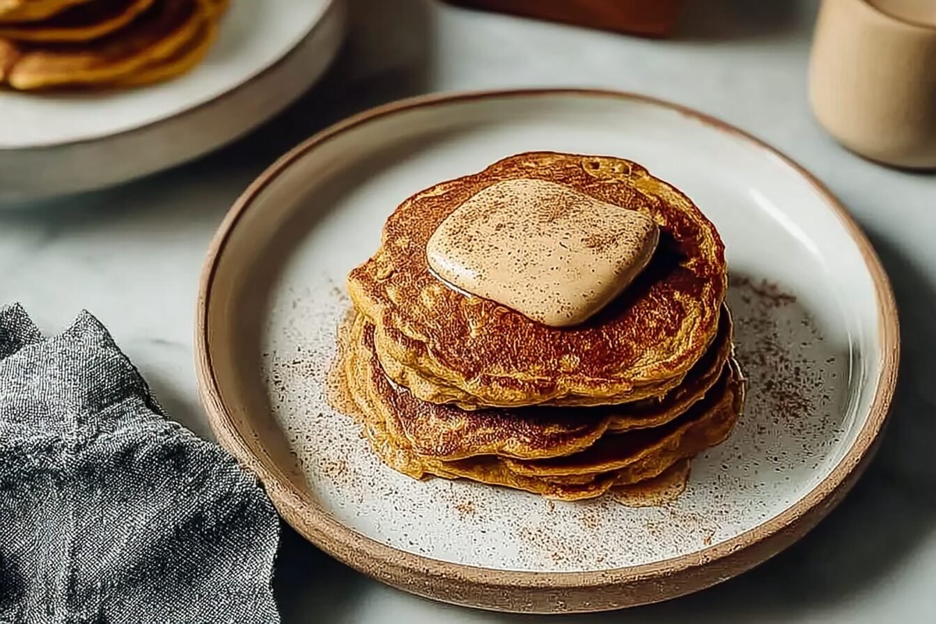 Vegan Pumpkin Pancakes Recipe With Easy Ingredients For Breakfast 6 Vegan Pumpkin Pancakes