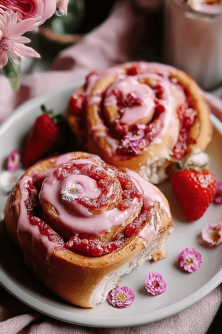 Vegan Strawberry Sweet Rolls 96.Png