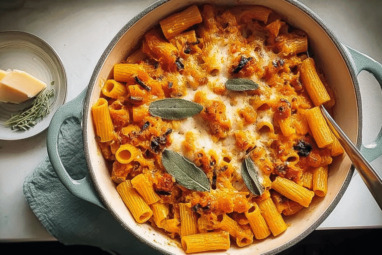Vegetarian Baked Pumpkin Pasta 15.Png