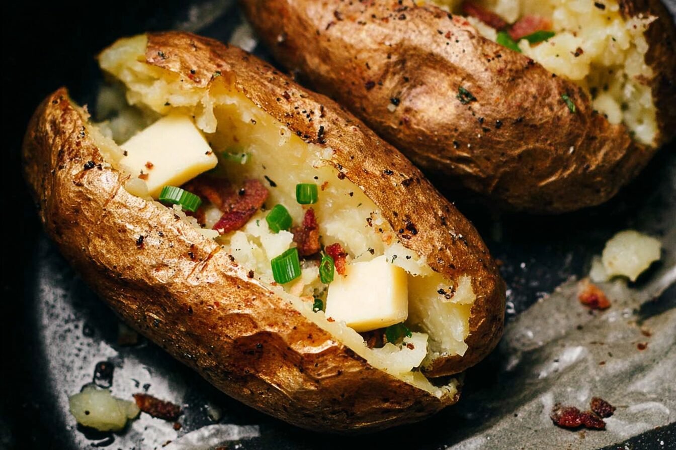 Air Fryer Baked Potatoes