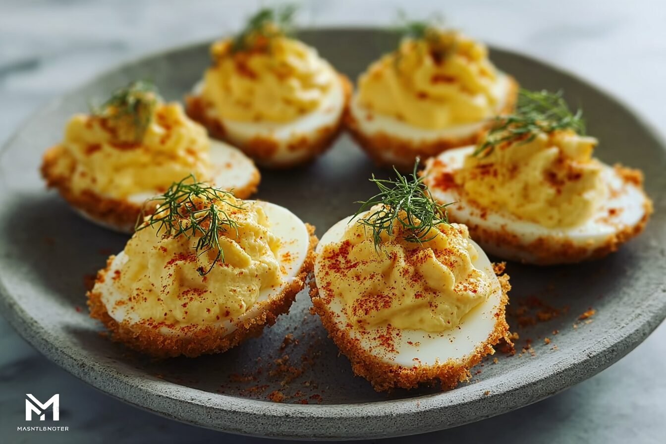 Air Fryer Deviled Eggs