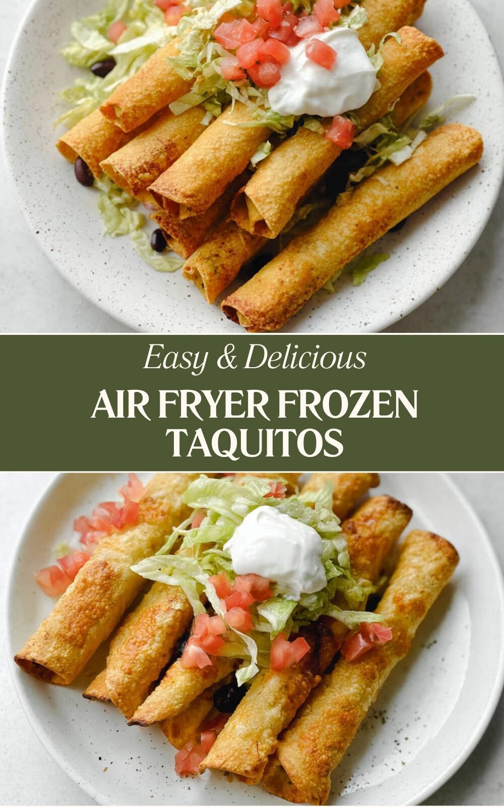 Air Fryer Frozen Taquitos