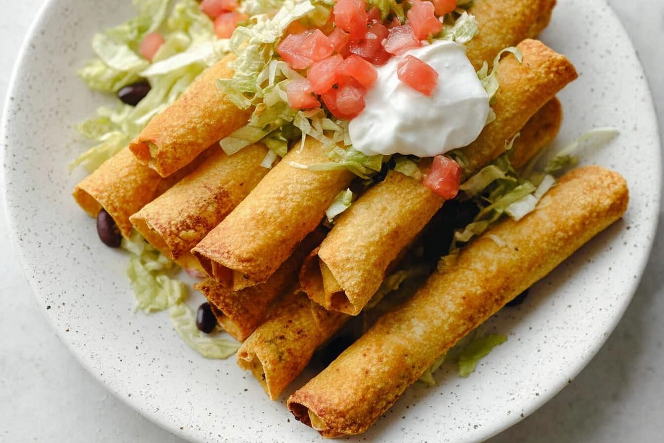 Air Fryer Frozen Taquitos